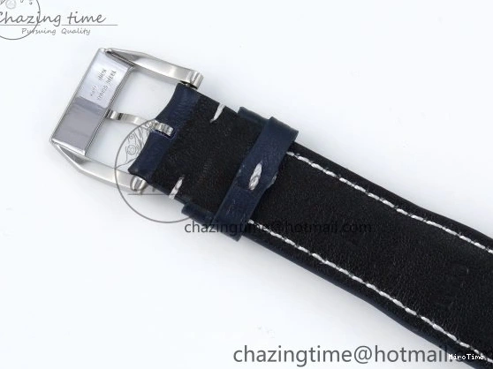 MIROTIME 0401 DailyWear Pilot Mark XX BLSF 1:1 Best Edition Blue Dial on Blue Leather Strap MIYOTA 7022
